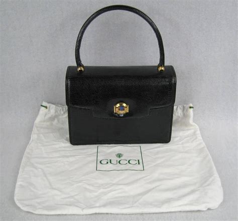 gucci black vintage purse|old gucci small purses.